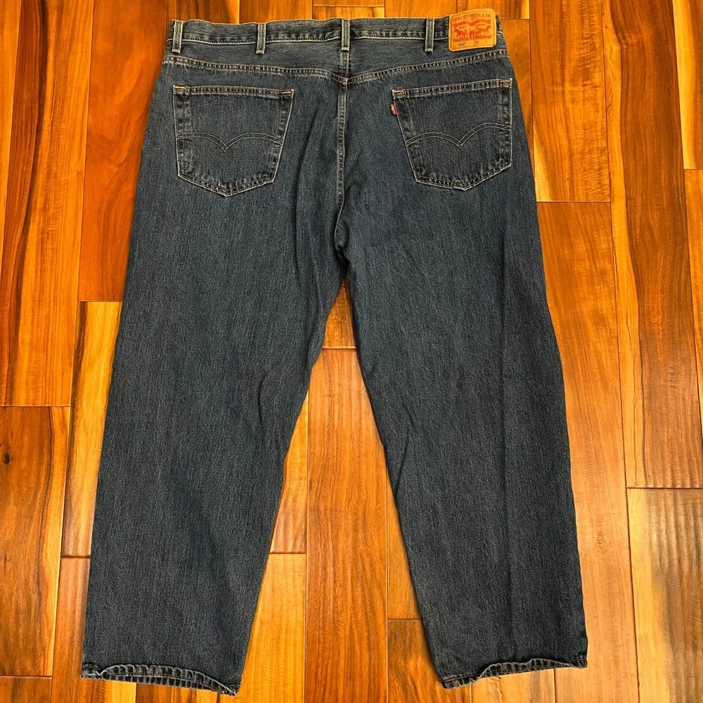 Levi's 550 Relaxed Fit Jeans‎ Men 44x30 Blue Medium Wash Tapered Leg Denim